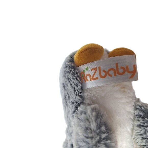 RazBaby RazBuddy Penguin Plush Pacifier Holder 6 Inch - Picture 6 of 7